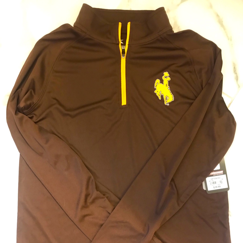 NWT youth Wyoming cowboys long sleeve